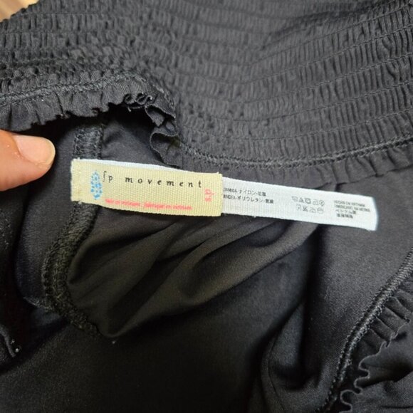 Free People Movement FP Black Ruched Waist Leggings - Picture 7 of 8